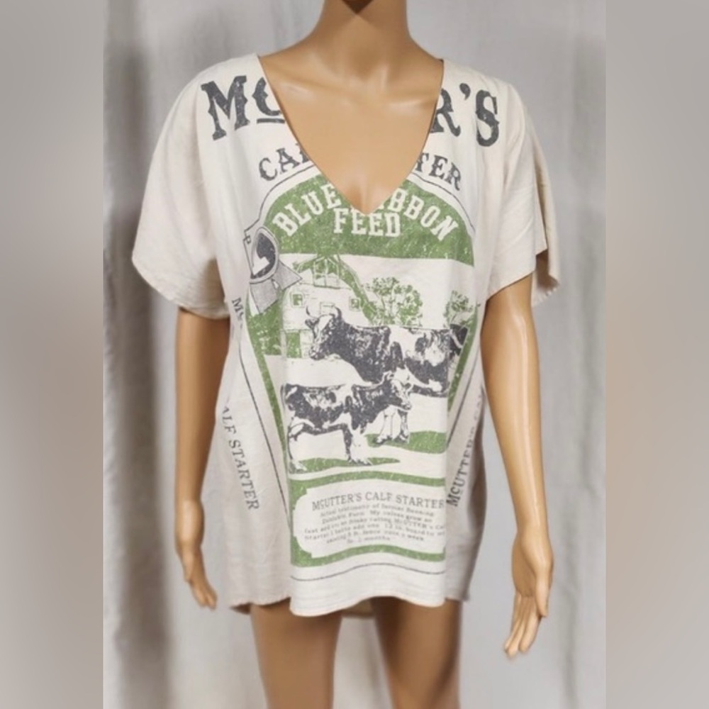 Jaded Gypsy feed bag shirt